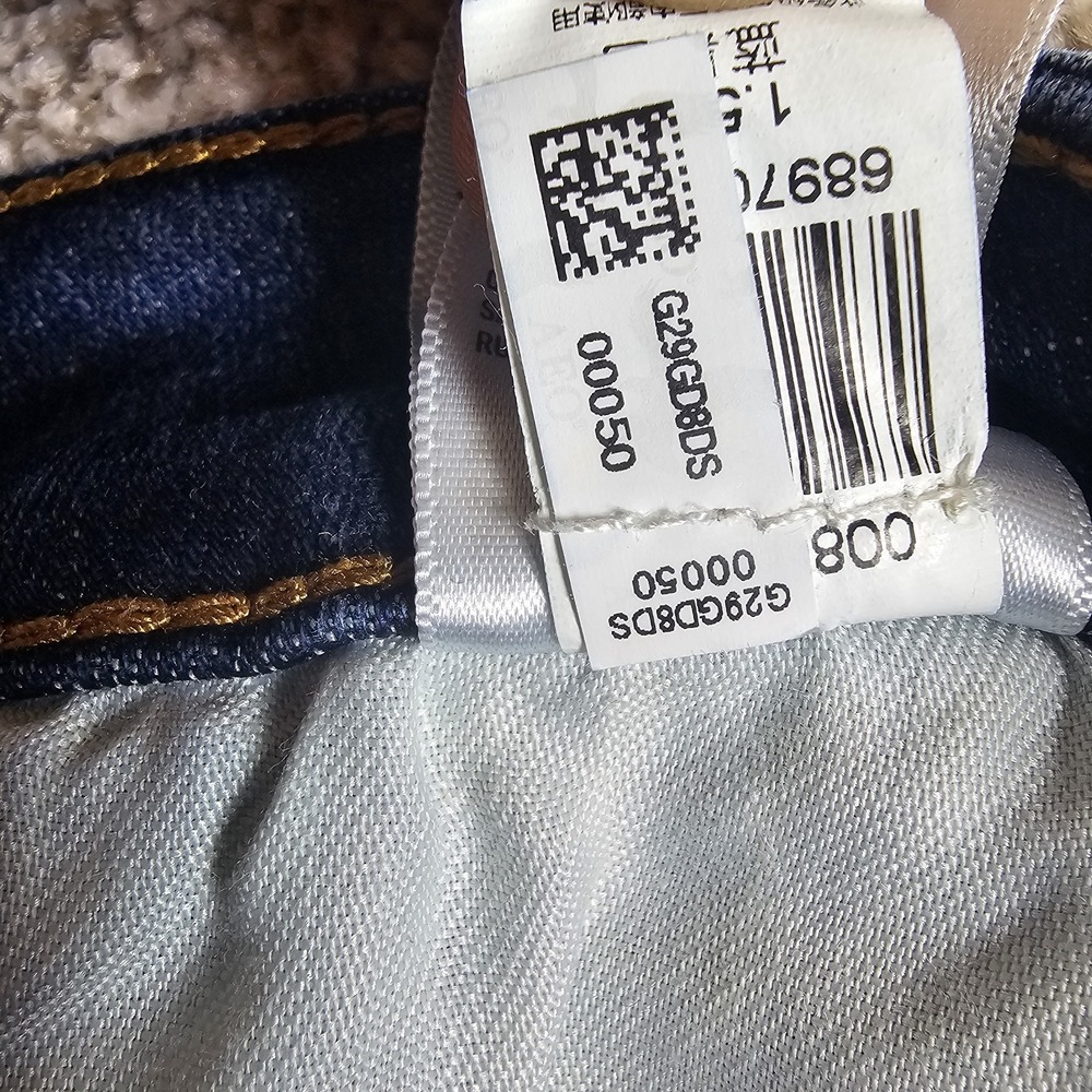 American Eagle Outfitters Next Level Flex Straight Blue Denim Jeans Mens 34x34 - Picture 16 of 16